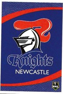 2008 Daily Telegraph NRL #84 Newcastle Knights Logo Front